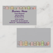 House Home Business Professional Property Mgmtl Visitekaartje (Voorkant / Achterkant)