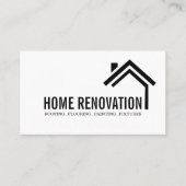 House Home Remodeling Renovation Construction Busi Visitekaartje (Voorkant)