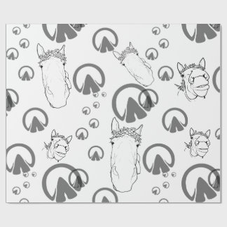 House Horse Feestplanners Chaos Editie Cadeaupapier