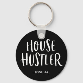 House Hustler Real Estate Personalized Agent Manne Sleutelhanger