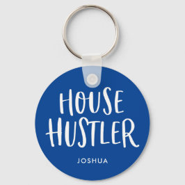 House Hustler Real Estate Personalized Agent Manne Sleutelhanger