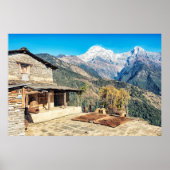 House in Nepal Poster (Voorkant)