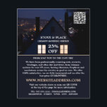 House in Night Portrait, Chimney Sweeping Service Flyer<br><div class="desc">House at Night Portrait,  Chimney Sweeping Service Adverteren Flyer door The Visitekaartje Store.</div>