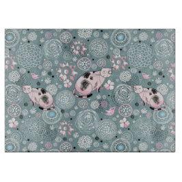 House Kat Pattern Snijplank