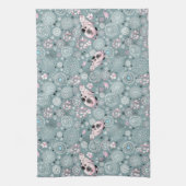 House Kat Pattern Theedoek (Verticaal)