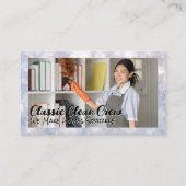 House Keeper Schoonmaak met een glimlach Visitekaartje (Voorkant)