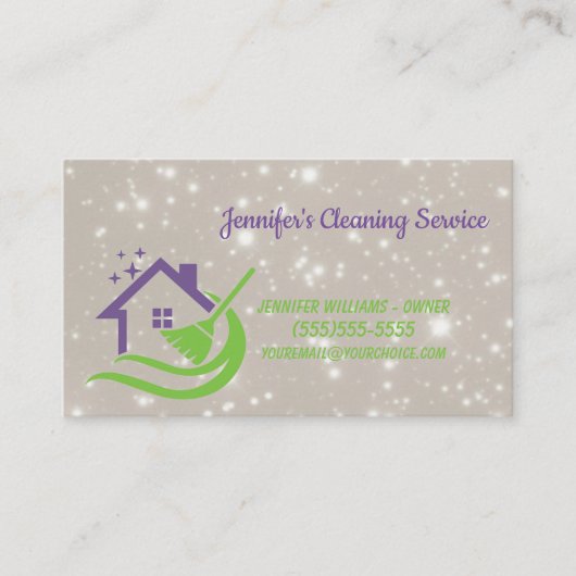 House Keeping Service Visitekaartje (Voorkant)