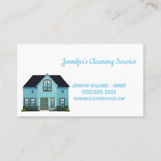 House Keeping Service Visitekaartje (Voorkant)