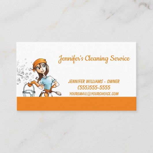 House Keeping Service Visitekaartje (Voorkant)