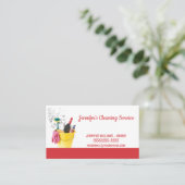 House Keeping Service Visitekaartje (Staand voorkant)