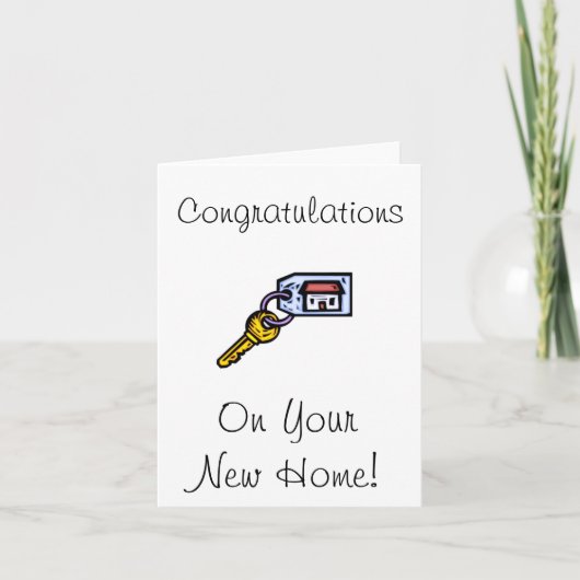 House Key Kaart (Voorkant)