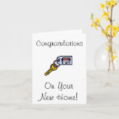 House Key Kaart (Gele Bloem)