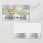 House Key Realtor Logo | residentieel vastgoed Visitekaartje (Voorkant / Achterkant)