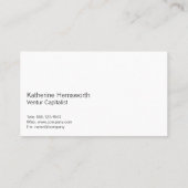 House Keys Logo | Houten achtergrond Visitekaartje (Achterkant)