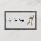 House Keys | Onroerend goed Visitekaartje (Voorkant)