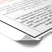 House Kitchen Potholder Sewing Pattern downloaden Poster (Hoek)