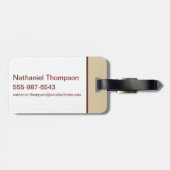 House Lannister - Hear me Roar Bagagelabel (Achterkant horizontaal)