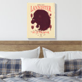 House Lannister - Hear me Roar Canvas Afdruk (Insitu (Slaapkamer))