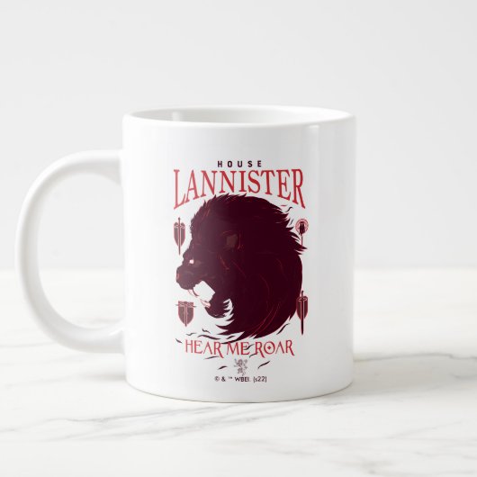 House Lannister - Hear me Roar Grote Koffiekop (Links)