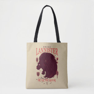 House Lannister - Hear me Roar Tote Bag
