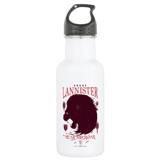 House Lannister - Hear Me Roar Waterfles (Voorkant)