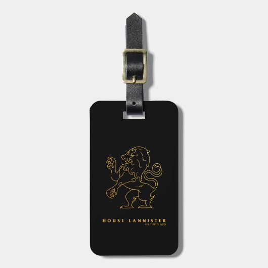 House Lannister Icon Bagagelabel (Voorkant verticaal)