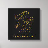 House Lannister Icon Canvas Afdruk (Voorkant)