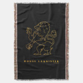 House Lannister Icon Deken (Voorkant Verticaal)