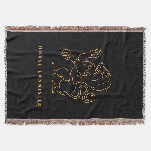 House Lannister Icon Deken (Voorkant)