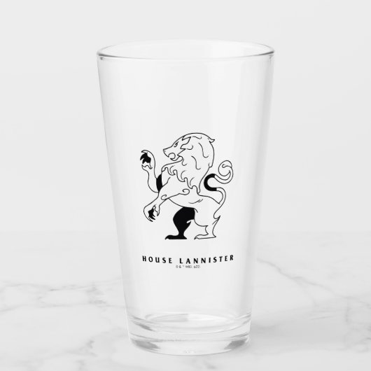 House Lannister Icon Glas (Voorkant)