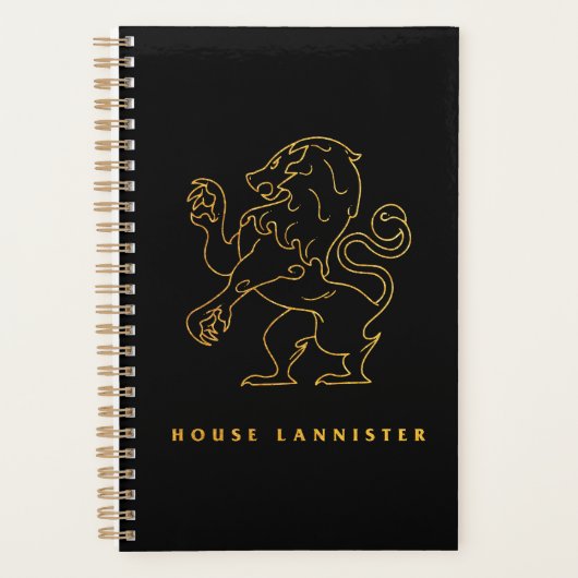 House Lannister Icon Planner (Voorkant)