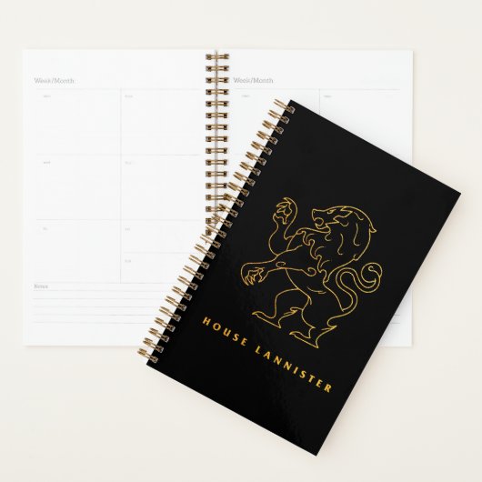 House Lannister Icon Planner (Display)