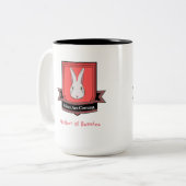 House Lapin Moeder Bunnies Coffee Mok (Voorkant links)
