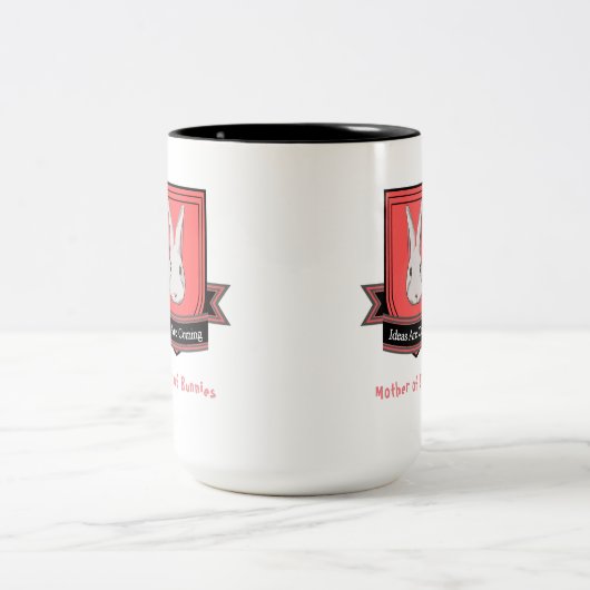 House Lapin Moeder Bunnies Coffee Mok (Center)