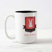 House Lapin Moeder Bunnies Coffee Mok (Links)