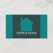 House Logo, Chimney Sweep Visitekaartje (Voorkant)