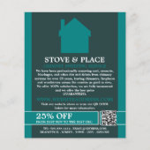 House Logo, Chimney Sweeping Service Flyer (Voorkant)