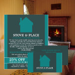 House Logo, Chimney Sweeping Service Flyer<br><div class="desc">House Logo,  Chimney Sweeping Service Adverteren Flyer door The Visitekaartje Store.</div>