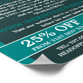 House Logo, Chimney Sweeping Service Poster (Hoek)