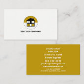 House Logo, Realtor, Estate Agent Visitekaartje (Voorkant / Achterkant)