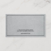 House Logo | Rood Blauw Visitekaartje (Achterkant)