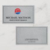 House Logo | Rood Blauw Visitekaartje (Voorkant / Achterkant)