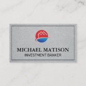 House Logo | Rood Blauw Visitekaartje (Voorkant)