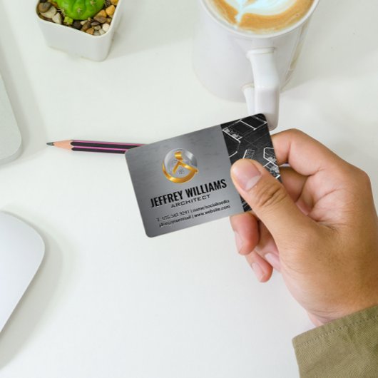 House Logo | Visitekaartje blauwdrukken