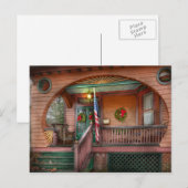 House - Metuchen, NJ - Die yule getide spirit Briefkaart (Voorkant / Achterkant)