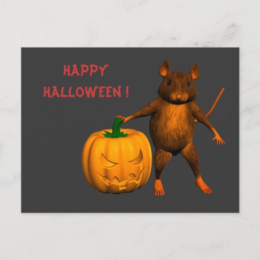 House Mouse Briefkaart (Voorkant)