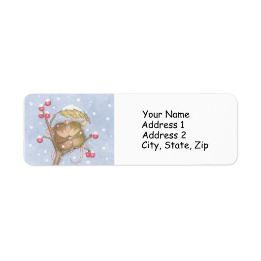 House-Mouse Design® Adresetiketten Etiket (Voorkant)