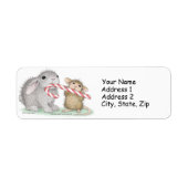 House-Mouse Design® Adresetiketten Etiket (Voorkant)