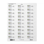 House-Mouse Design® Adresetiketten Etiket (Full Sheet)