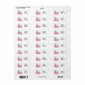 House-Mouse Design® Adresetiketten Etiket (Full Sheet)